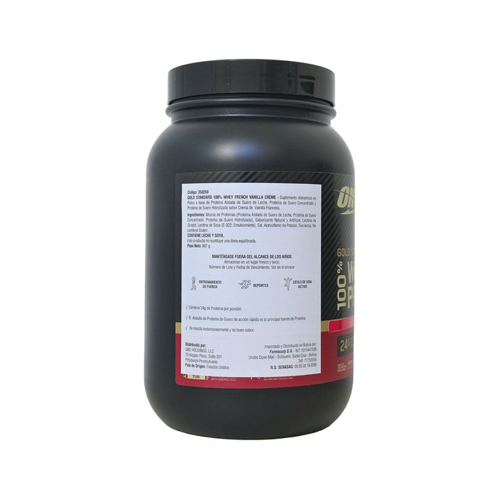 Proteína On 100% Whey Protein French Vanilla X 907G