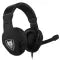 Gaming headset - overhead view