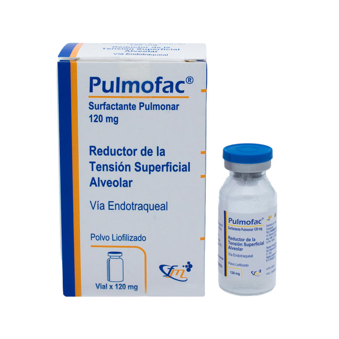 Pulmofac 120Mg Surfactante Pulmonar X 1 Ampolla