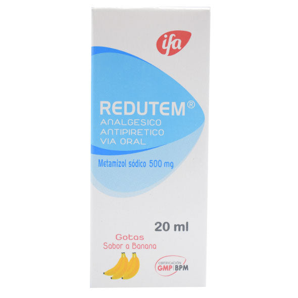 Redutem 500Mg Ml Gotas X 20Ml Metamizol S Banana