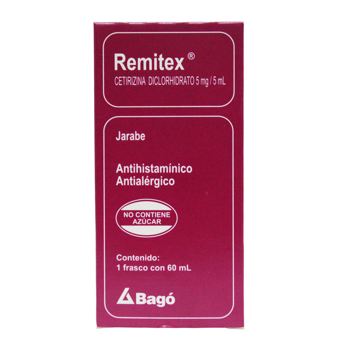 Remitex 5Mg 5Ml Jbe X 60Ml Cetirizina