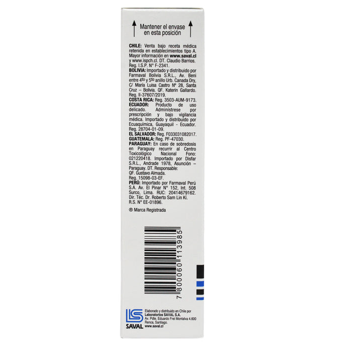 Rinoval 50Mcg Mometasona Suspensión Nasal En Spray X 120 Dosis