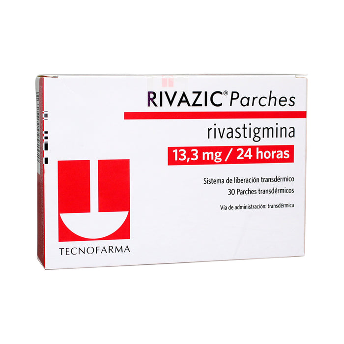 Rivazic 13.3Mg Rivastigma 1 Sobre X 6 Parches