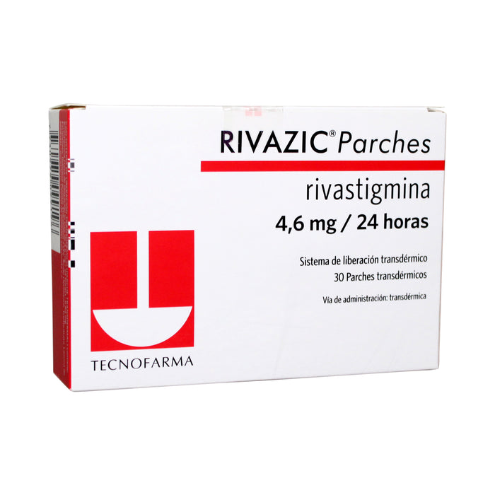 Rivazic 4.6Mg Rivastigmina 1 Sobre X 6 Parches