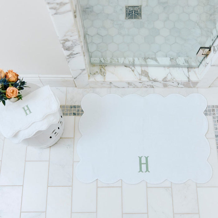 Scallop Bath Mat Bundle