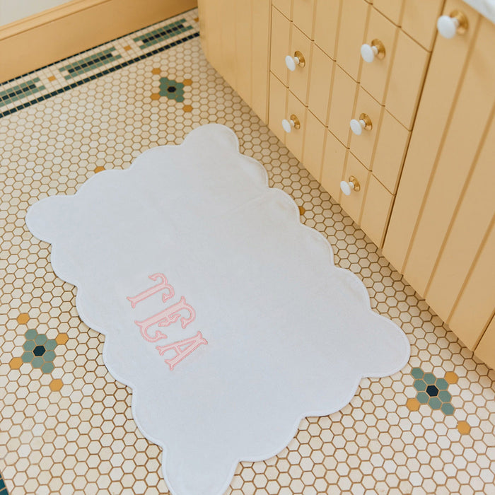 Scallop Bath Mat Bundle