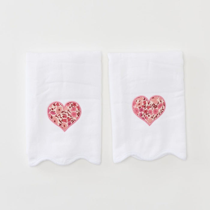 Liberty Pink Heart / No Embroidery