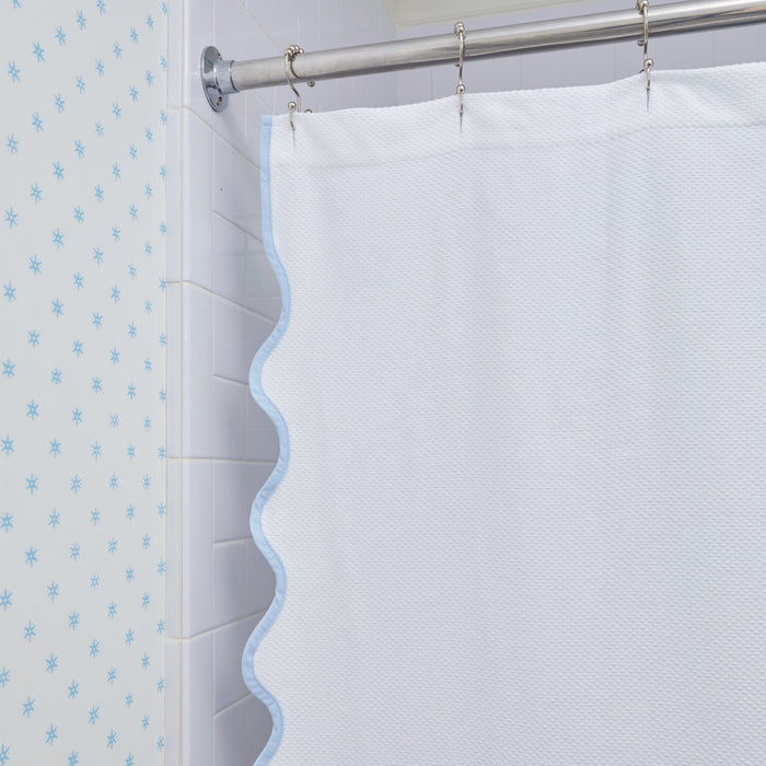 Scallop Shower Curtain