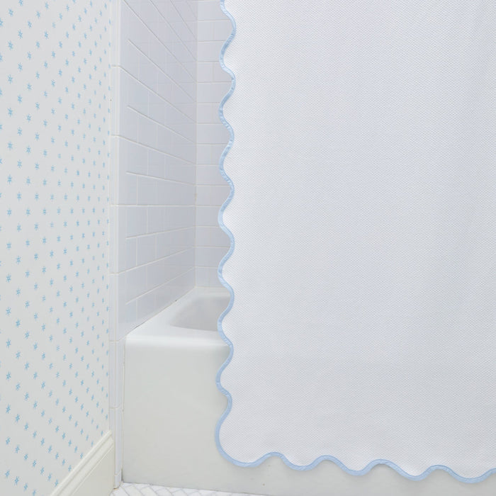 Scallop Shower Curtain
