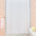 Scallop Shower Curtain