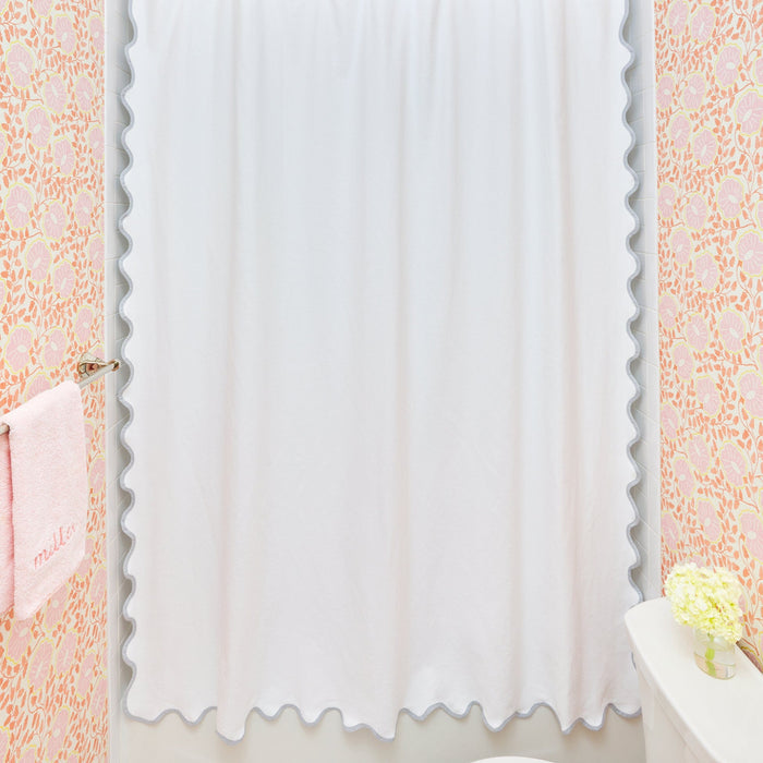 Scallop Shower Curtain
