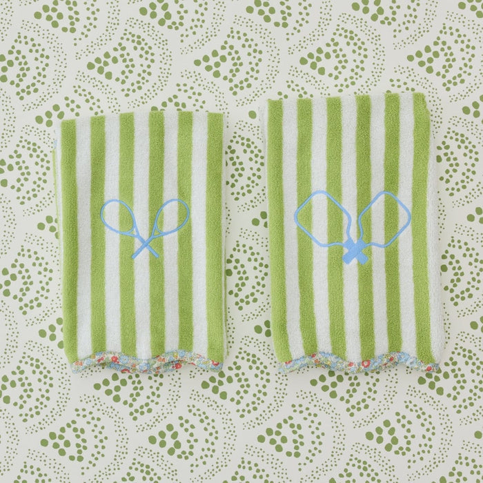 Scallop Tennis Towel