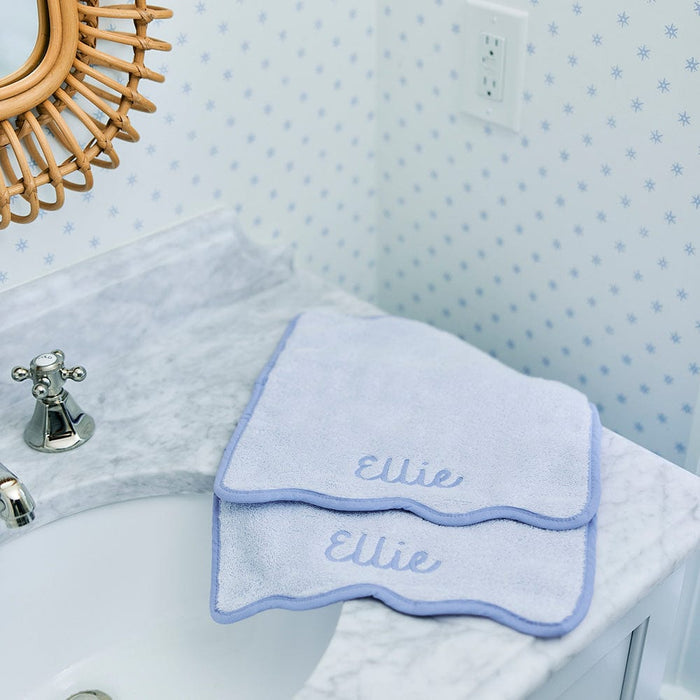 Scallop Washcloths (pair)