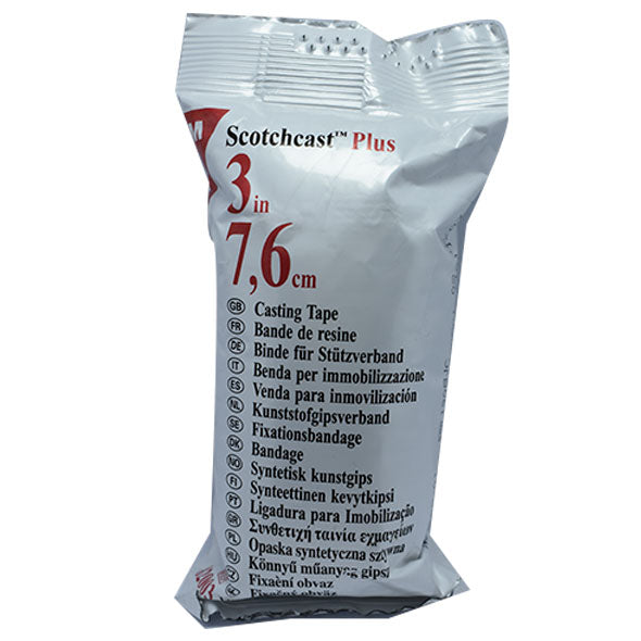 Scotchcast 3 Blanco 7.6Cm Venda Yeso Plastico