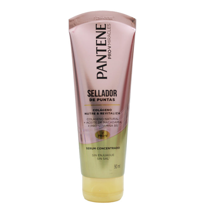 Envase de suero sellador de puntas Pantene Pro-V, 90ml.