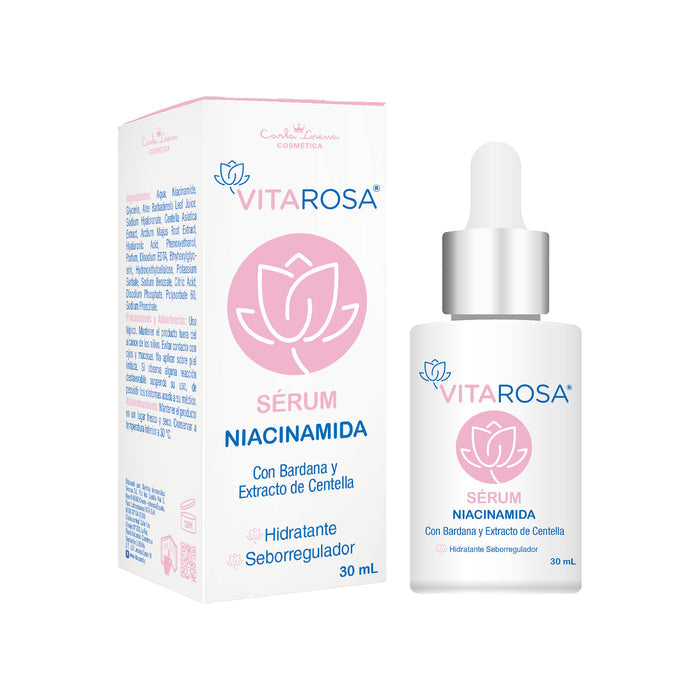 Serum Vitarosa Facial Hidratante Niacinamida X 30Ml