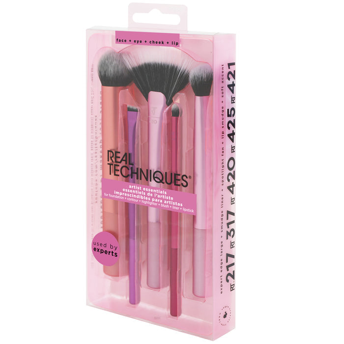 Set Brochas De Maquillaje Artista Essen Real Techniques Artist Essen X 5 Piezas