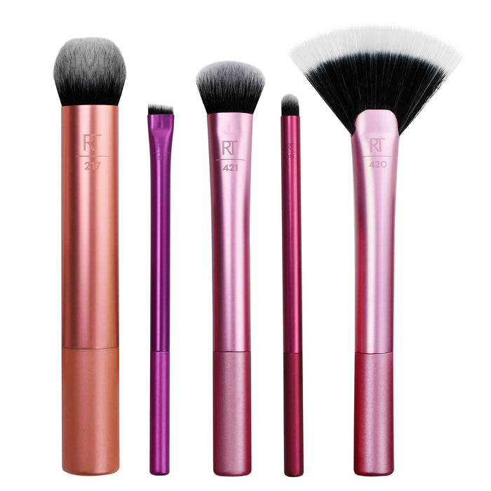 Set Brochas De Maquillaje Artista Essen Real Techniques Artist Essen X 5 Piezas