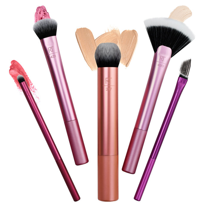 Set Brochas De Maquillaje Artista Essen Real Techniques Artist Essen X 5 Piezas