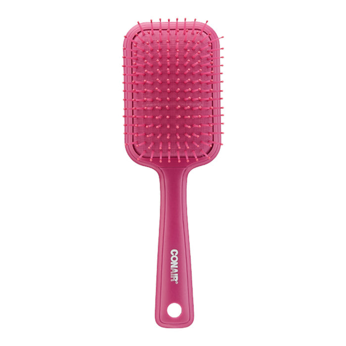 Set De Cepillos Conair Paddle Cush Brush Color Pops X 2 Piezas