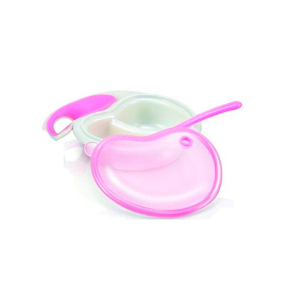 Set Plato Cucharilla Para Microondas Nuby