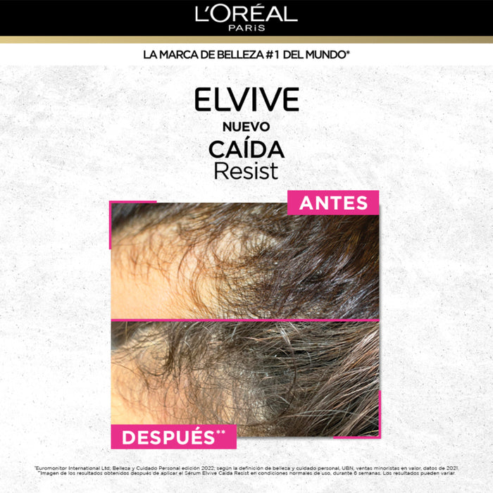 Shampoo Anti Caída Elvive Cabello Quebradizo X 370Ml