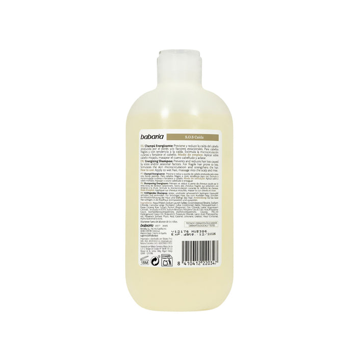 Shampoo Babaria Energizante Sos Caída X 500Ml