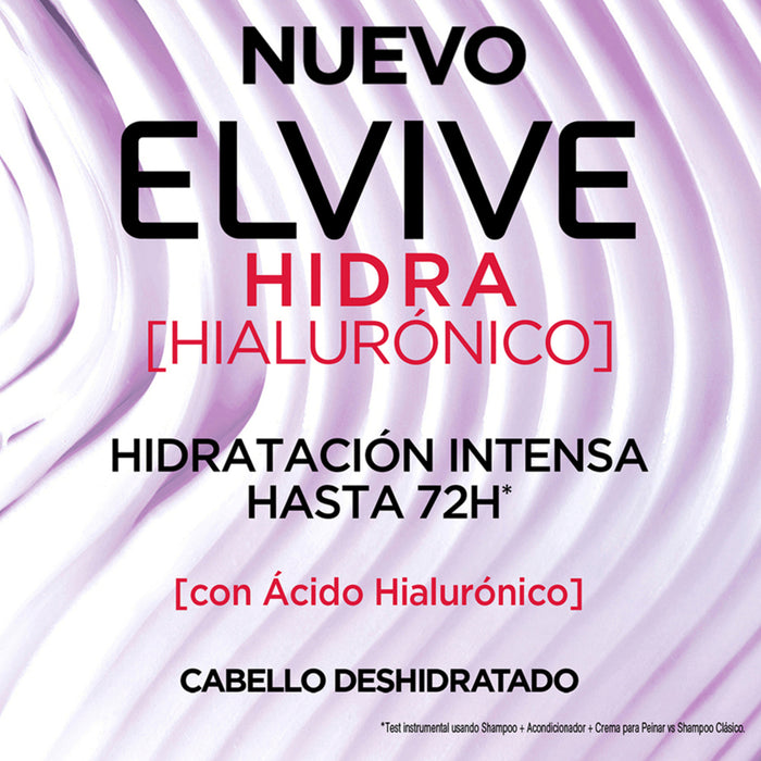 Shampoo Elvive Hidra Hialurónico - Cabello Deshidratado X 680Ml