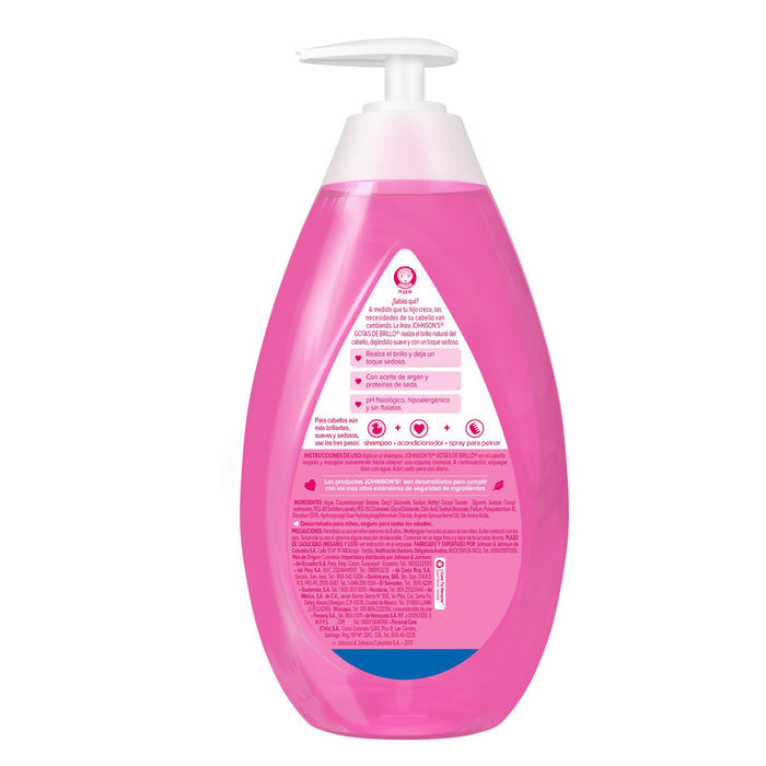 Shampoo Gotas De Brillo Johnson Baby X 750Ml