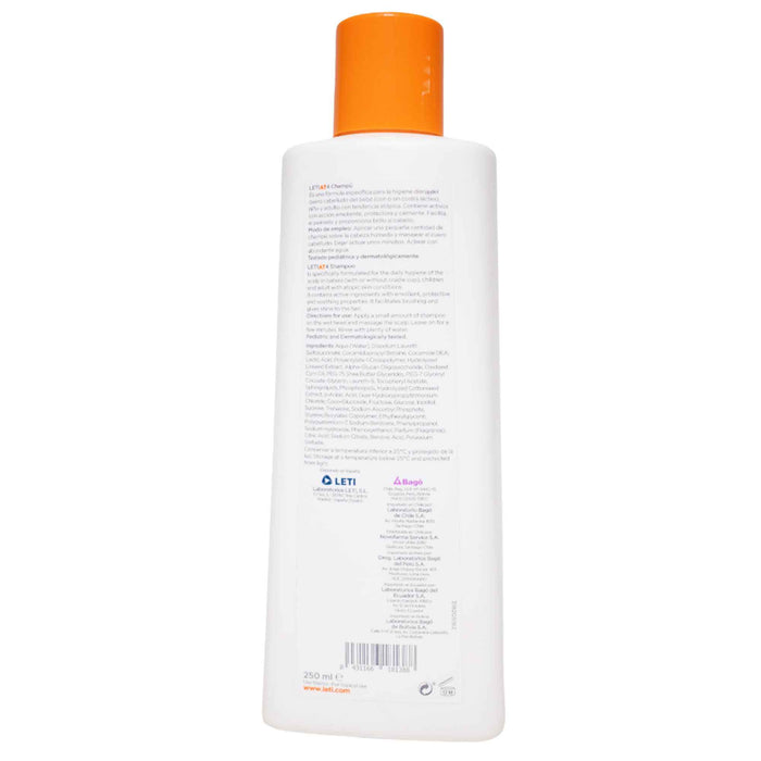 Shampoo Letiat 4 Piel Atópica X 250G