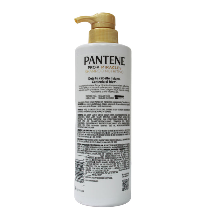 Shampoo Pantene Pro-V Miracles Colágeno X 510 Ml