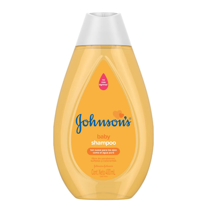 Botella de Shampoo Johnson's para bebé pH Balanceado, 400ml.