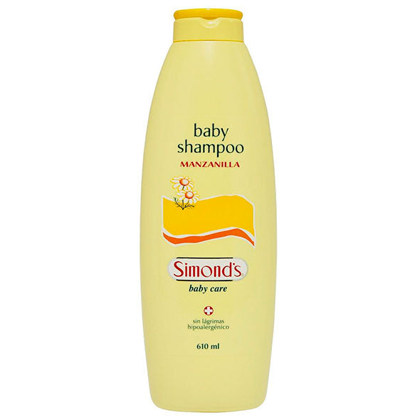 Botella de Shampoo Simonds Manzanilla, 610ml.