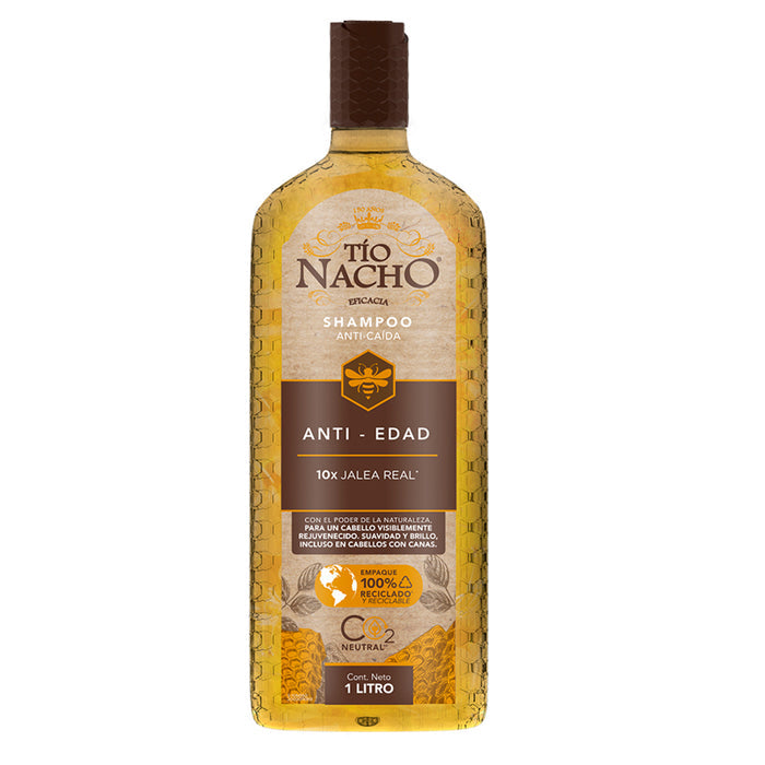 Shampoo Tio Nacho Anti Edad Anticaída X 1 L