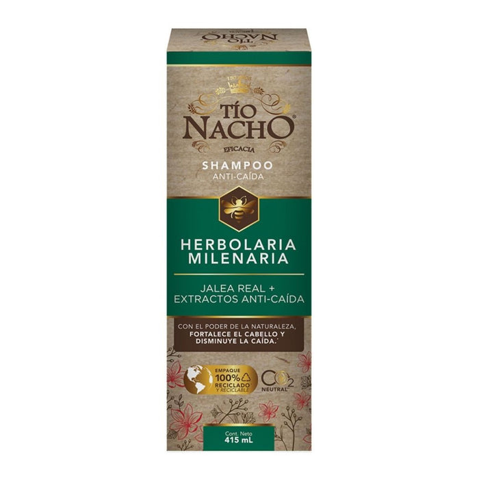 Shampoo Tío Nacho Herbolaria Mexicana X 415Ml