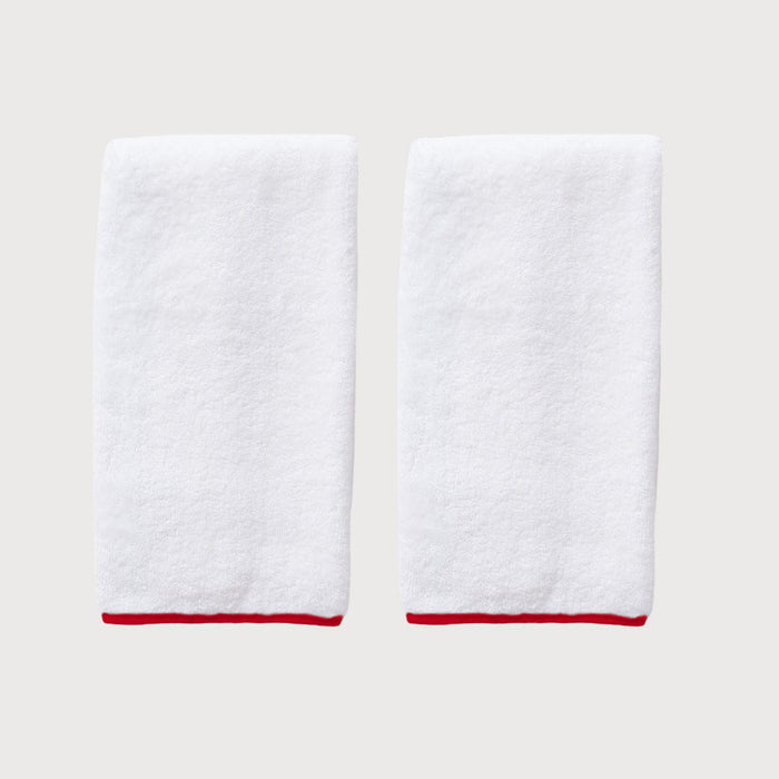 Red on White / No Embroidery