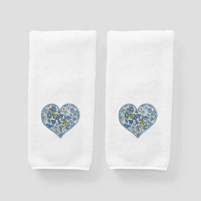 Liberty Blue Heart / No Embroidery