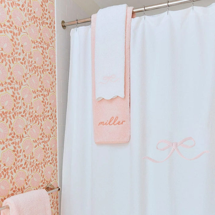 Pink Bow / Standard / No Embroidery
