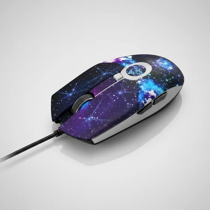 Silent wired gaming mouse - galaxy edition