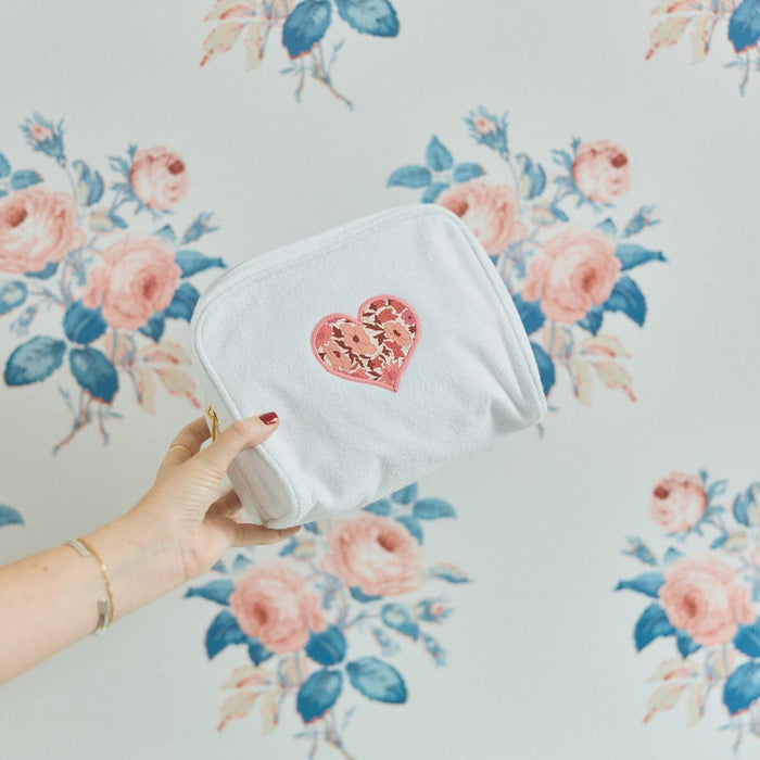 Liberty Pink Heart / No Embroidery