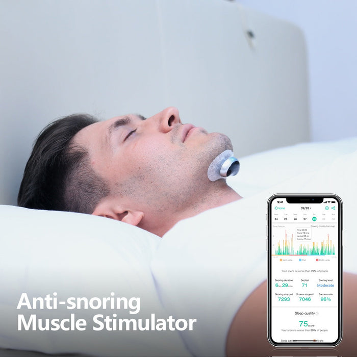 Smart Anti-Snoring Device – Electronic Muscle Stimulator