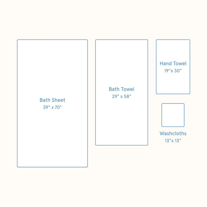 Solid Signature Hand Towels (pair)