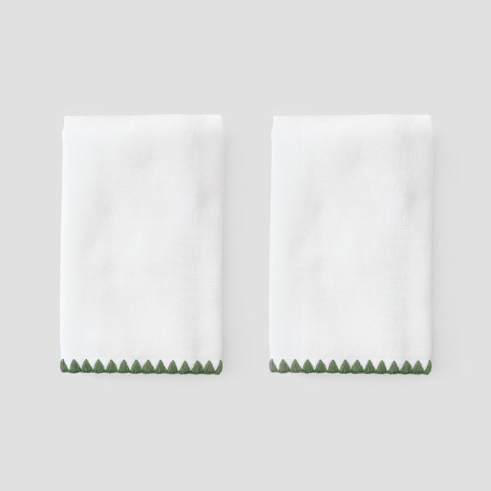 Green on White / No Embroidery