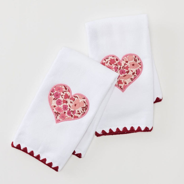 Liberty Pink Heart / No Embroidery