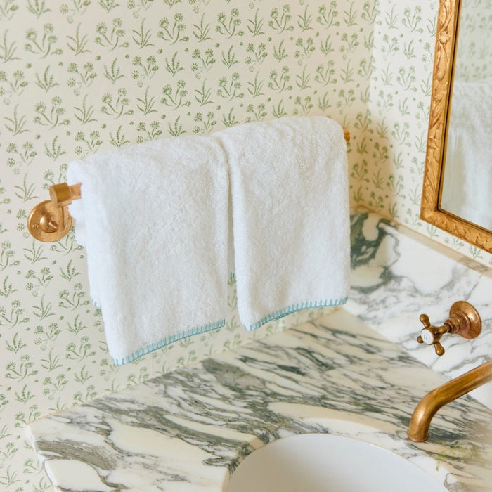 Stitched Edge Hand Towels (pair)