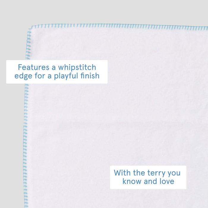 Stitched Edge Hand Towels (pair)