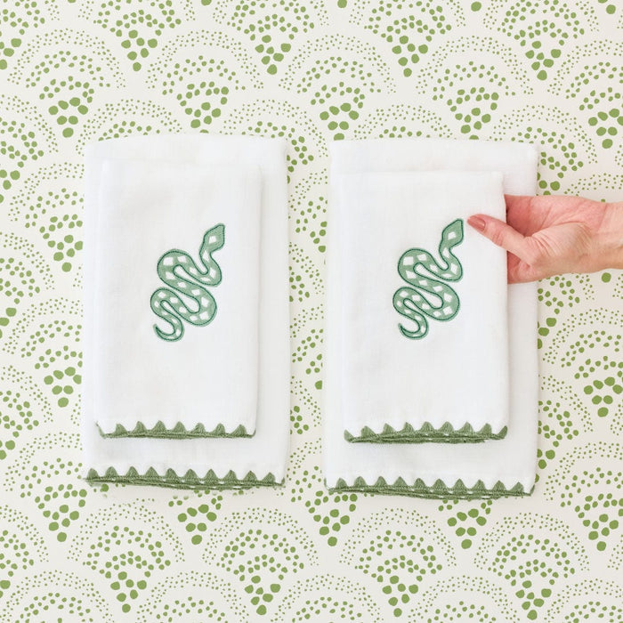 Green Snake / No Embroidery