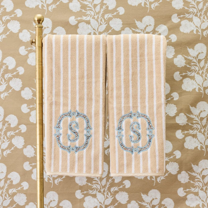 Striped Hand Towels (pair)