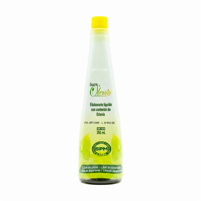 Sucra Stevia Edulcorante Natural X 250Ml