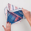 Summersalt x Weezie Large Patterned Toiletry Bag